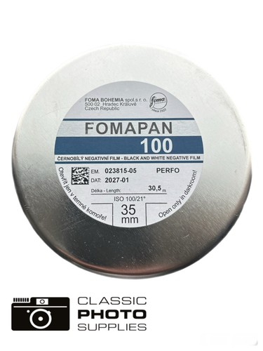 Fomapan 100 35mm roll - 100,
