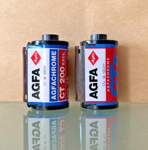 Rolls agfa agfachrome - rolls, of