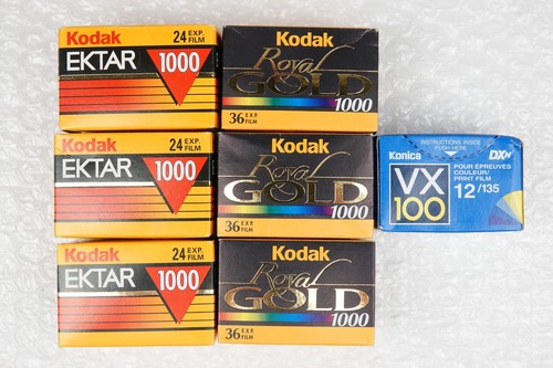 Kodak ektar 1000 royal - 1000, gold