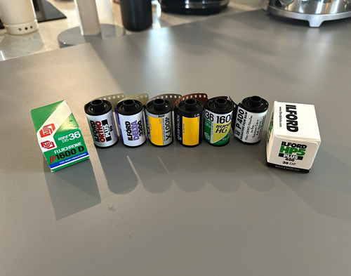Rolls 35mm film - rolls,
