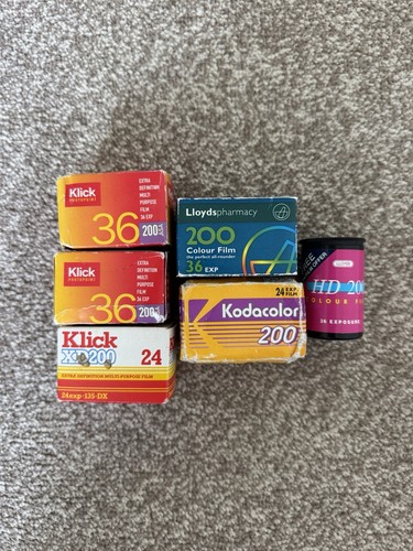 35mm film rolls 200 iso - 35mm,
