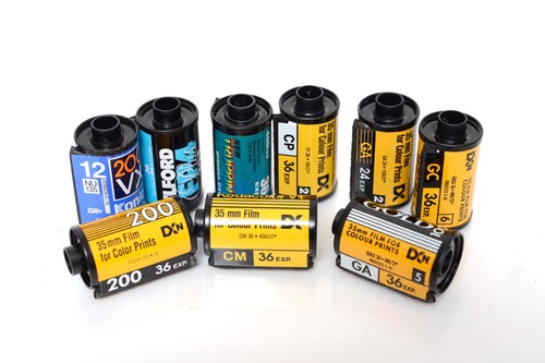 35mm film rolls - film, of