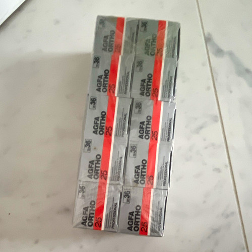 Agfa gevaert ortho - 25, b&w