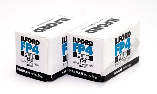 Ilford fp4 125asa black - fp4+, &
