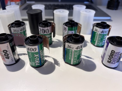 Rolls 35mm high speed - film,