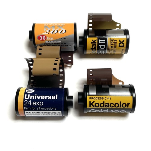 35mm colour roll film used - x,