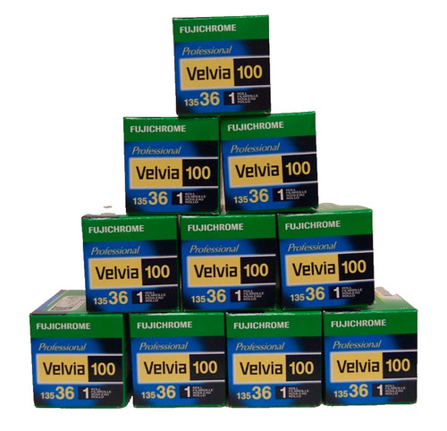 Ten rolls fuji - fuji, velvia